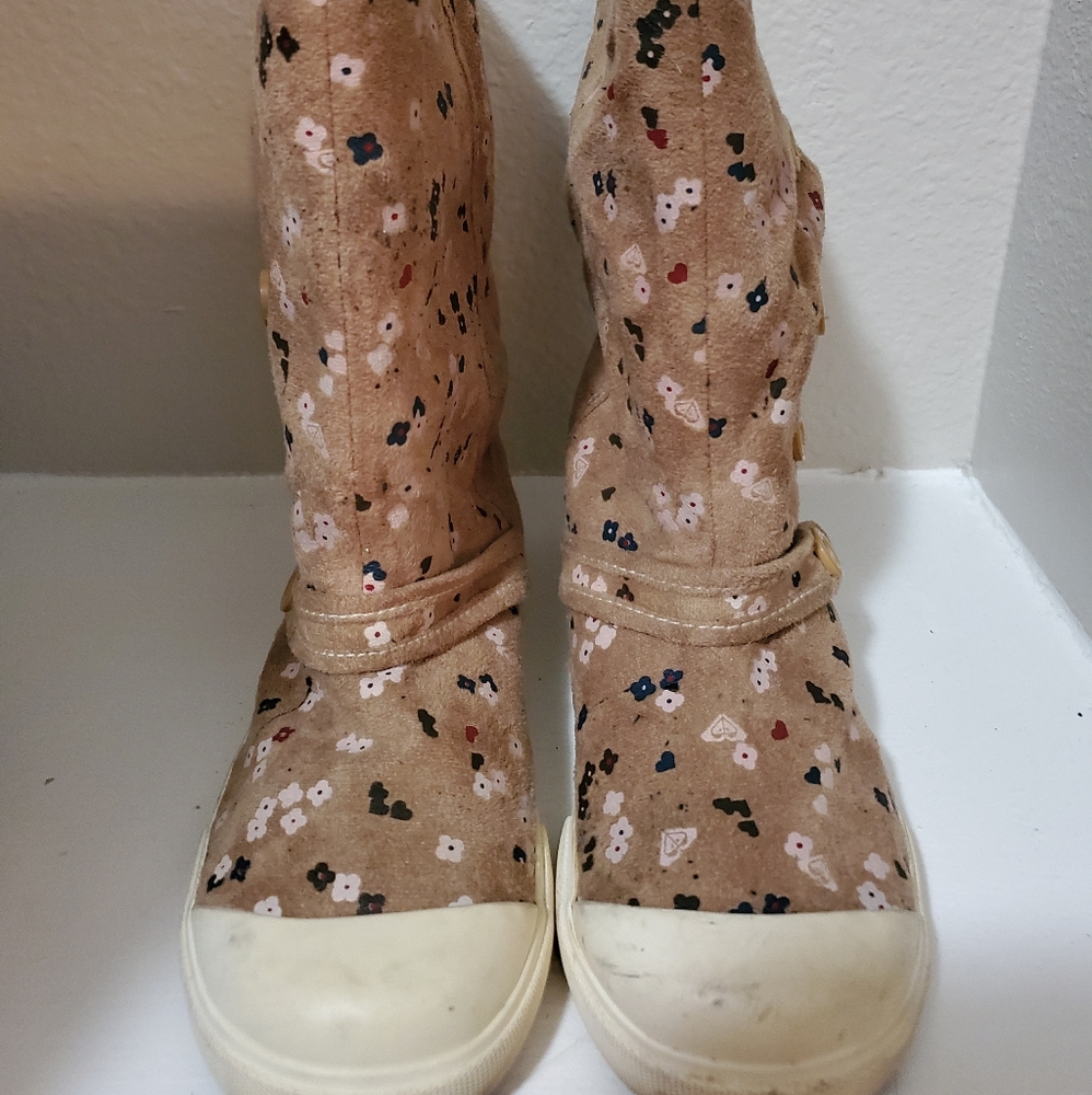 Aldo Flower Print Boots